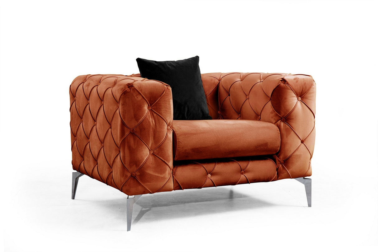 Armchair como orange