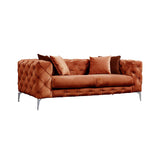 2-seater Bank Como Orange