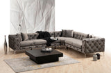 Corner sofa Right Como Anthracite