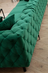 Corner sofa Right Como Green