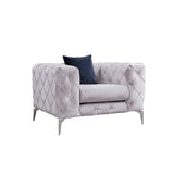 Armchair como light gray