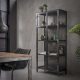 Display cabinet Elias Metal with glass