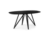 Dining table Arlo Acaciahout Black Danish oval