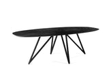 Dining table Arlo Acaciahout Black Danish oval