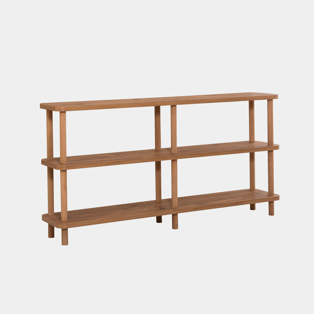 Bookcase Raca Atlantic Pine Melamine 150x74.9x35 cm