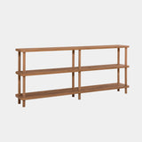 Bookcase Zen Atlantic Pine Melamine 180x74.9x35 cm