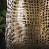 Round floor lamp Danique Metal Bronze 180 cm high