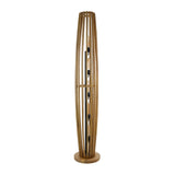 Floor lamp Jalou Mango wood 5 light sources