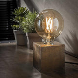 Industrial table lamp block