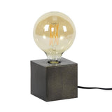 Industrial table lamp block