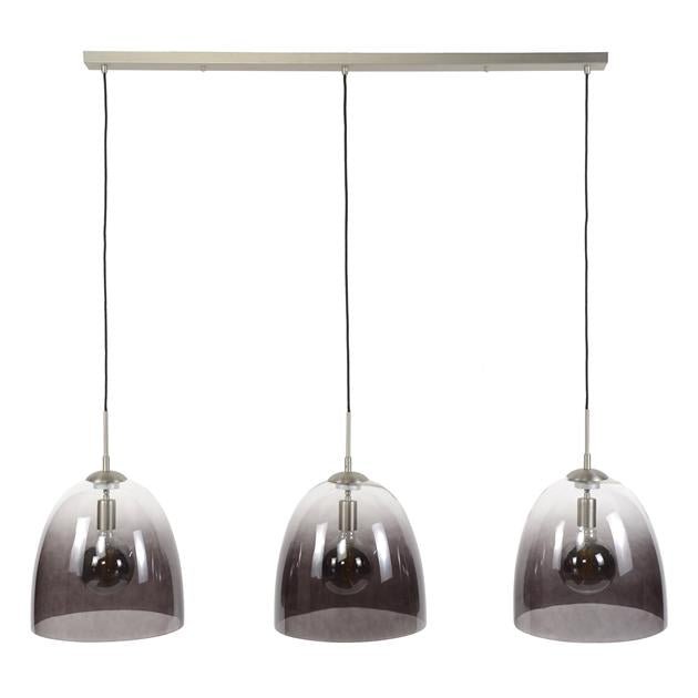 Industrial hanging lamp Lotte 3-light color gradient