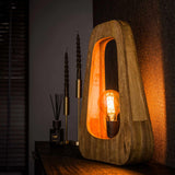 Table lamp organic Akira Mango wood