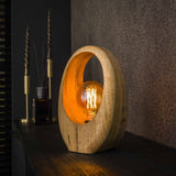 Table lamp Organic Brenn Mango wood 30 cm