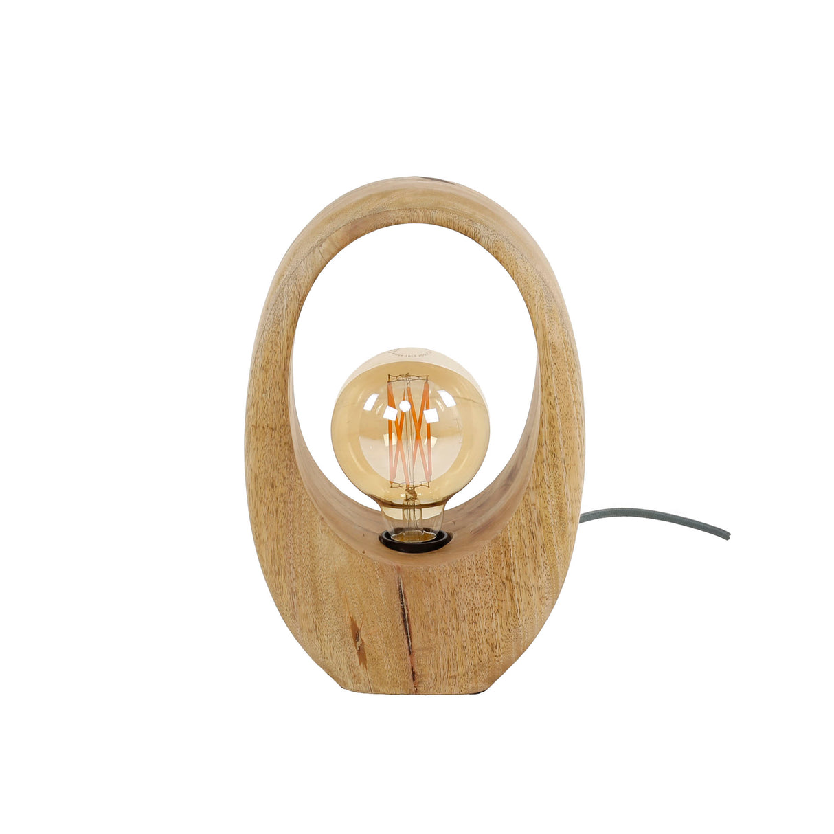 Table lamp Organic Brenn Mango wood 30 cm