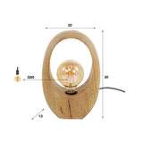 Table lamp Organic Brenn Mango wood 30 cm