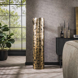 Floor lamp Manoa Cylinder Bronze Antique Metal