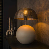 Table lamp Avelie organic ball Ø26 cm