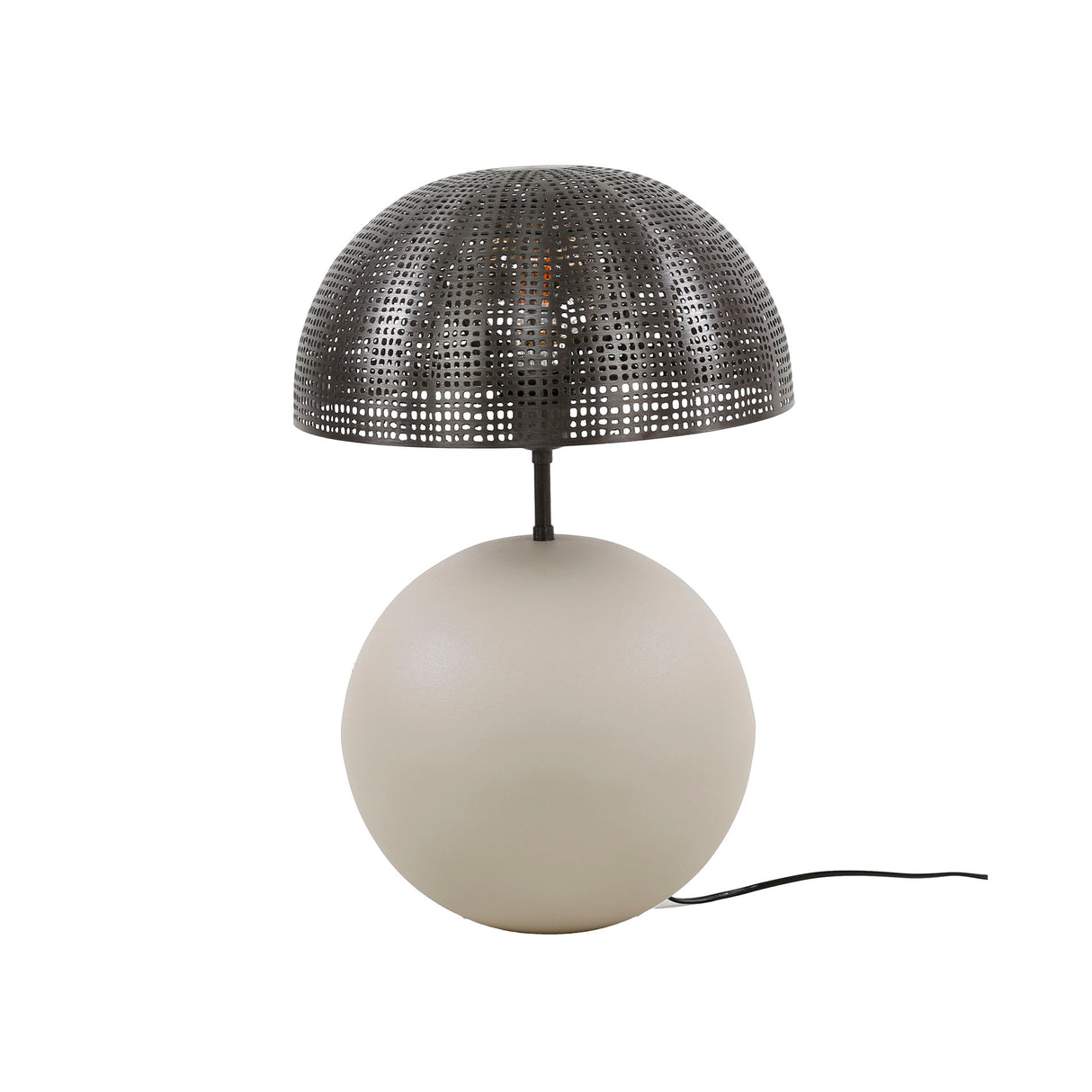 Table lamp Avelie organic sphere Ø31 cm