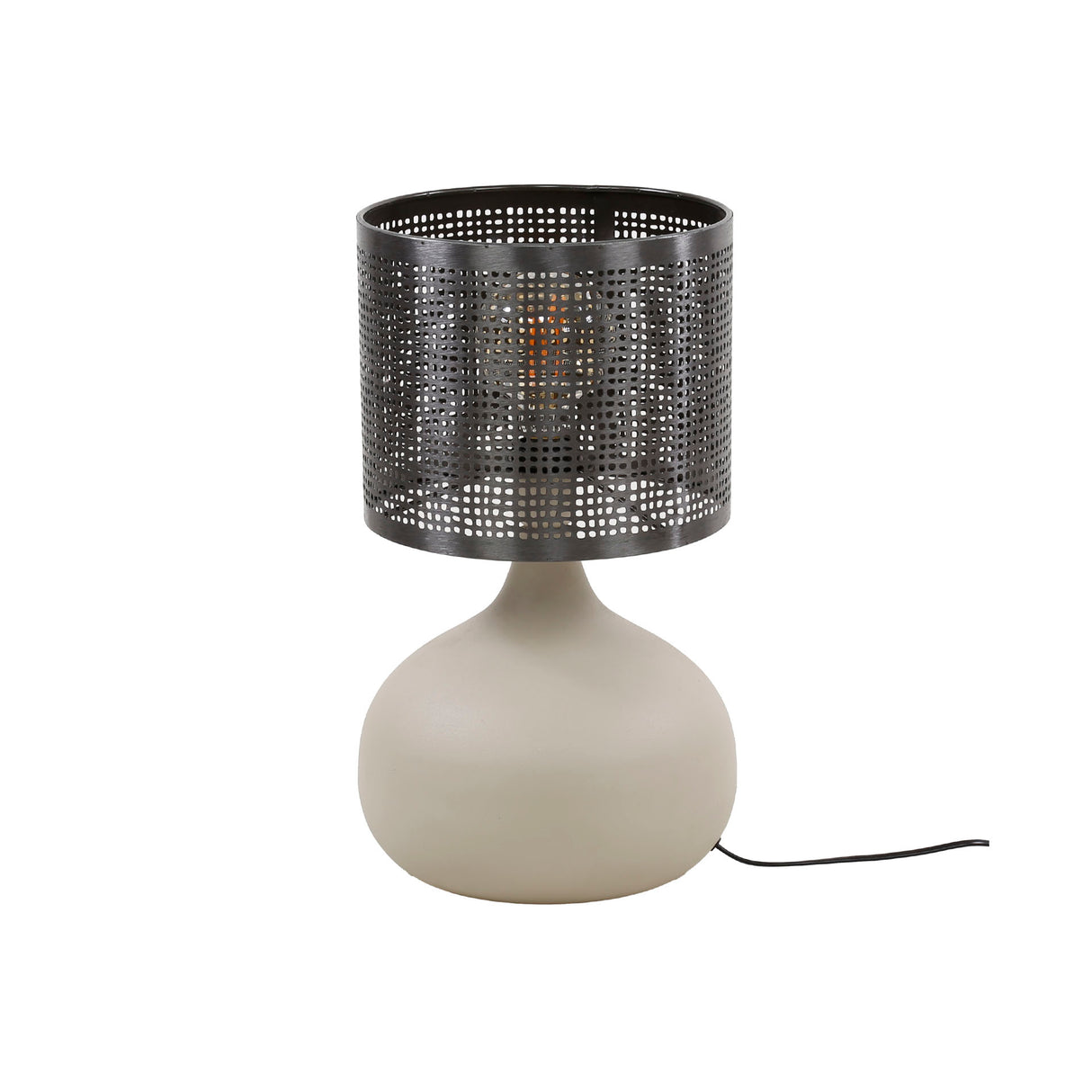 Table lamp Avelie organic drop Ø25 cm