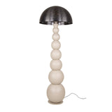 Floor lamp Avelie organic ball Ø51 cm