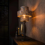 Table lamp Luc Metal Black Brown