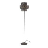 Floor lamp Luc Metal Black Brown