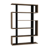 Bookcase mito sonoma oak anthracite melamine 110x161x25.5 cm