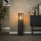 Floor lamp cylinder Brick 90 cm black brown 