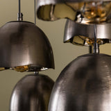 Industrial hanging lamp Jame 7-lights kicked