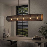 Knox pendant lamp 5-light mesh black 