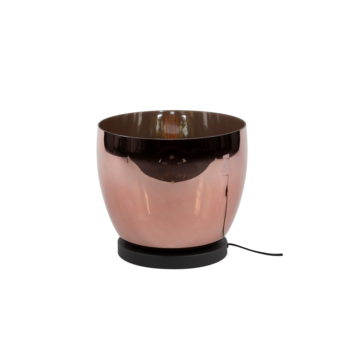 Floor lamp Dain UP L Copper-colored glass 