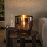 Floor lamp Dain UP XL Copper-colored glass 