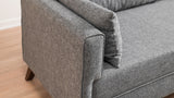 3-seater sofa bed Bella Gray