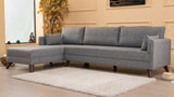 Corner sofa Left Bella Gray