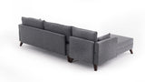 Corner sofa Left Bella Gray