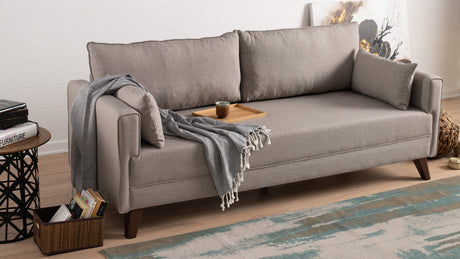 3-seater sofa bed Bella Crème