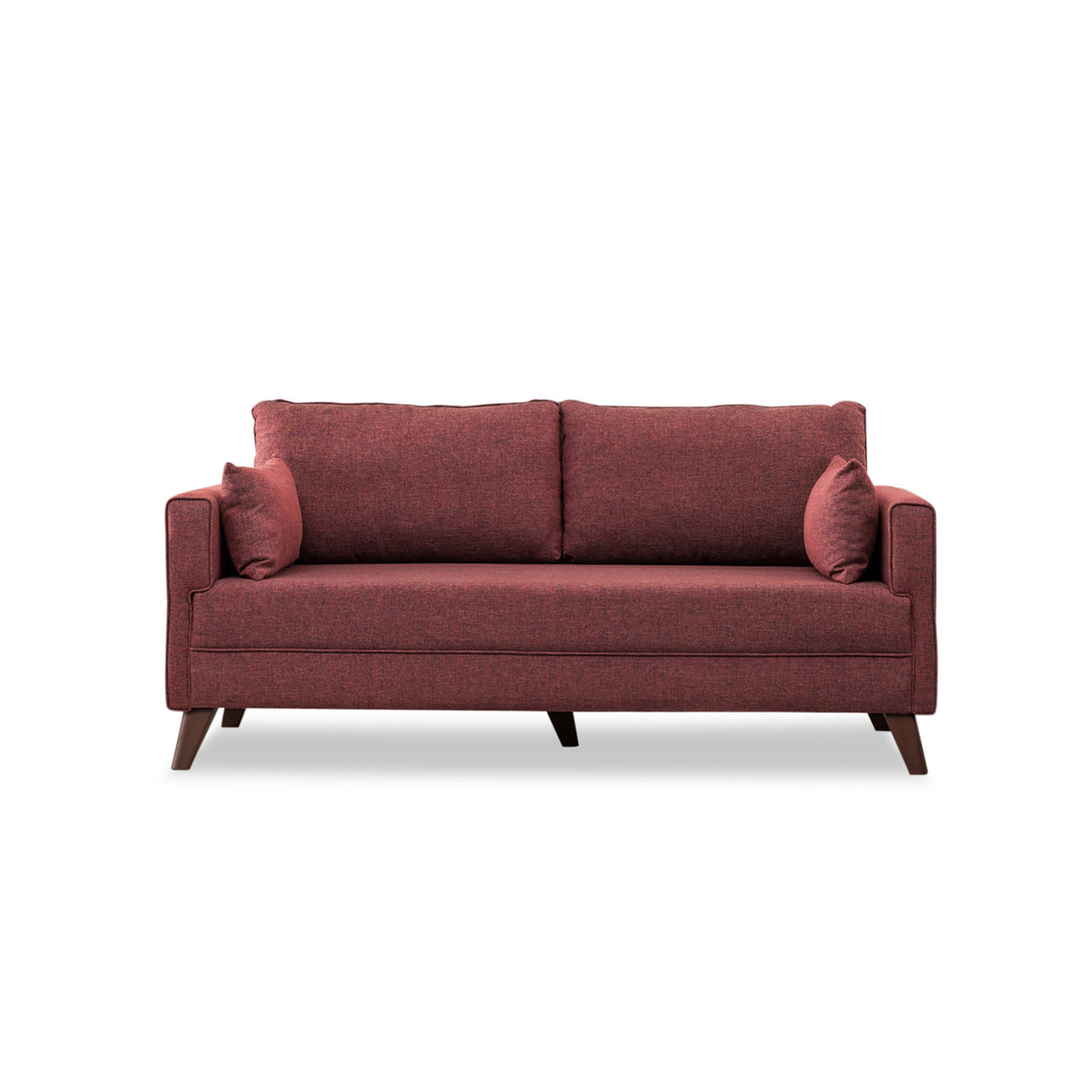 2-seater Bank Bella Claret Red