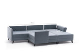 Corner sofa with sleeping function Efsun cream