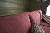 Corner sofa with sleep function Efsun Claret Red