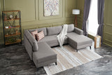 Corner sofa with sleeping function Eris Bruin