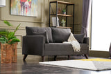 2-seater Bank Bella Anthracite