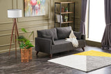 2-seater Bank Bella Anthracite