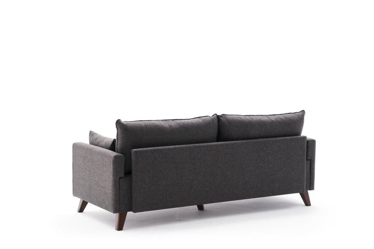 3-seater Bank Bella Anthracite