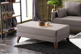 Corner sofa with sleep function on the right Bella Bruin