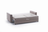 3-seater sofa bed Ece cream