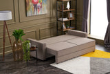 3-seater sofa bed Ece cream