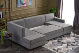 Corner sofa with sleeping function Ece Gray