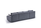 Corner sofa with sleeping function Ece Gray