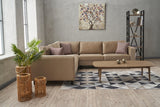 Corner sofa bare cream