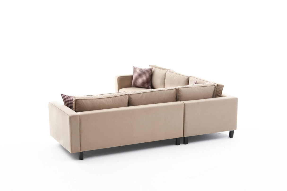 Corner sofa bare cream